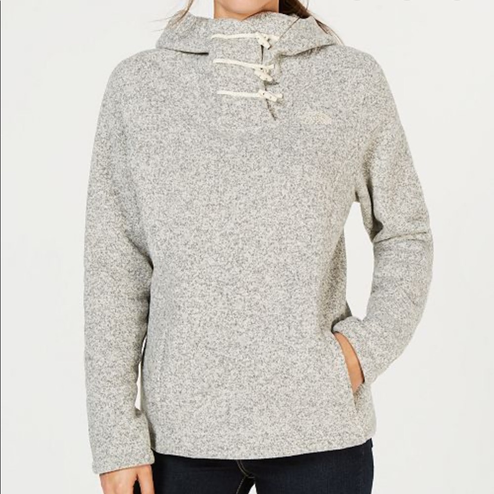 The North Face sweatshirt
